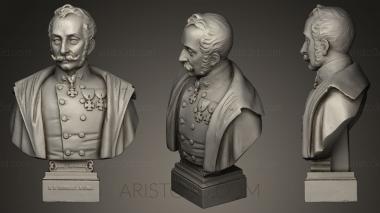 Busts and heads antique and historical (BUSTA_0218) 3D model for CNC machine